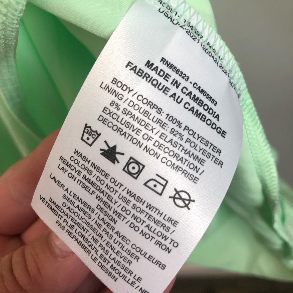 Nike Mint Green Running Shorts - Picture 7 of 7